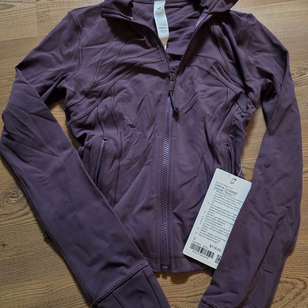 Lululemon Define Cropped Jacket